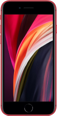 Apple iPhone SE (2020) Dual eSIM 64GB Red (A2296, Half Kit) (194252146378) - EU Spec