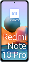 Xiaomi Redmi Note 10 Pro Dual LTE 128GB 6GB RAM Glacier Blue (Doublesealed) (6934177734724) - Global spec