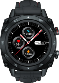 Cubot C3 Smartwatch 46mm Silicone Strap Black (6924136713433) - EU Spec