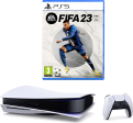 Sony PlayStation 5 - Disc + EA Sports Fifa 23 Bundle Edition White (711719437994) - EU Spec