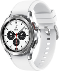 Samsung Galaxy R890 46mm Smart Watch 4 Classic Silver (Bluetooth) (Doublesealed) (8806092555747) - EU Spec