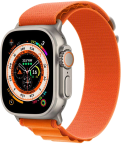 Apple Watch Ultra MNHH3 GPS+LTE 49mm Titanium Alpine Loop Band Orange (Small) (194253328780) - EU Spec