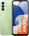 Samsung A146P-DSN 5G Galaxy A14 Dual 5G 128GB 4GB RAM Light Green (Doublesealed) (8806094825404) - EU Spec