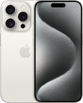 Apple iPhone 15 Pro Dual eSIM 256GB White Titanium (A3102) (195949019470) - EU Spec