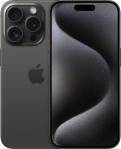Apple iPhone 15 Pro Dual eSIM 256GB Black Titanium (A3102) (195949019210) - EU Spec