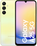 Samsung A256B-DSN Galaxy A25 Dual 5G 128GB 6GB RAM Yellow (8806095382739) - EU Spec