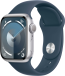 Apple Watch SE2 GPS 44mm Silver Aluminium Storm Blue Sport Band (M) Argento