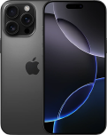 Apple iPhone 16 Pro Max Dual eSIM 256GB Black Titanium (A3296) (195949805813) - EU Spec