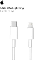 Apple Lightning USB-C Cable MQGH2ZM-A (190198496201) - EU Spec