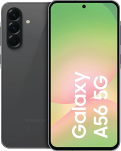 Samsung A566B-DS Galaxy A56 Dual 5G 128GB 8GB RAM Awesome Graphite (8806095982878) - EU Spec